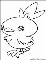 Torchic Coloring Pages Pokemon Mudkip Excellent Getdrawings Getcolorings Fun sketch template
