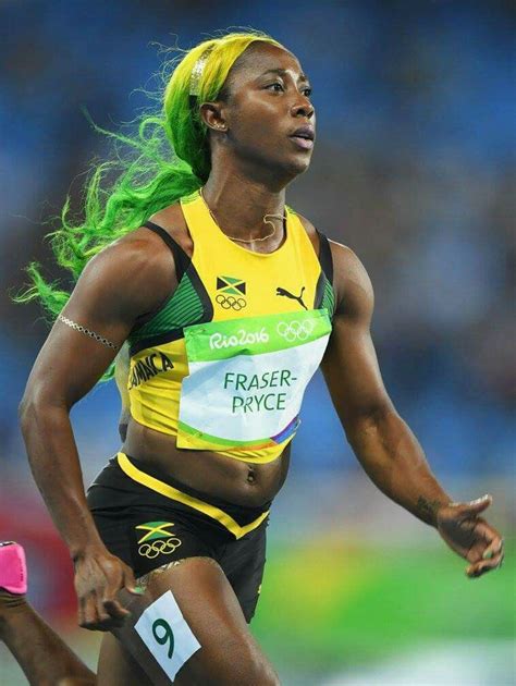 rio de janeiro brazil august  shelly ann fraser pryce  jamaica competes   women