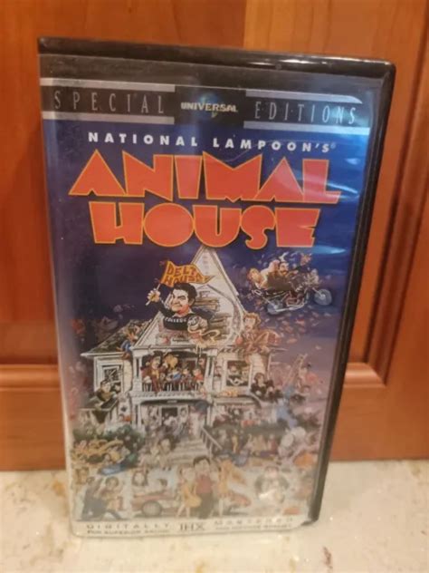 national lampoons animal house vhs   anniversary special edition  picclick
