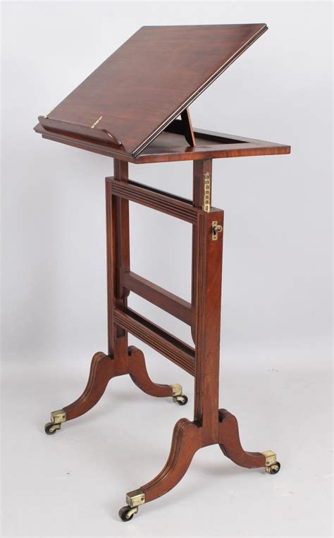 regency mahogany adjustable reading table bada