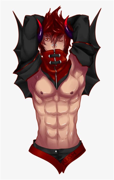 buff   galactic rush anime muscular male abs  png  pngkit