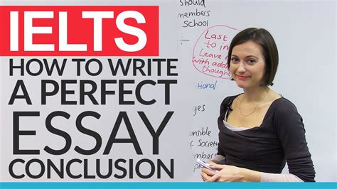 How To Write A Perfect Ielts Essay Conclusion · Engvid