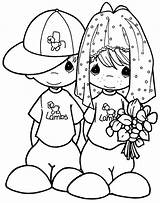 Coloring Pages Precious Moments Wedding Kids Color Couples Playing Printable Book Dibujos Print Colorear Planner Couple Novios Chindren Para Sheets sketch template