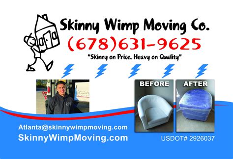 Cumming Georgia Skinny Wimp Moving Co