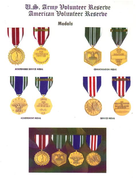 american volunteer reserve medals   borrow   internet archive