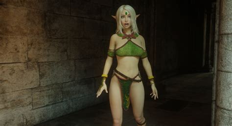 This 3d Elf With Large Tits Loves To Have Sex With Orcs