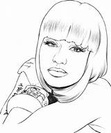 Nicki Minaj K5 K5worksheets sketch template