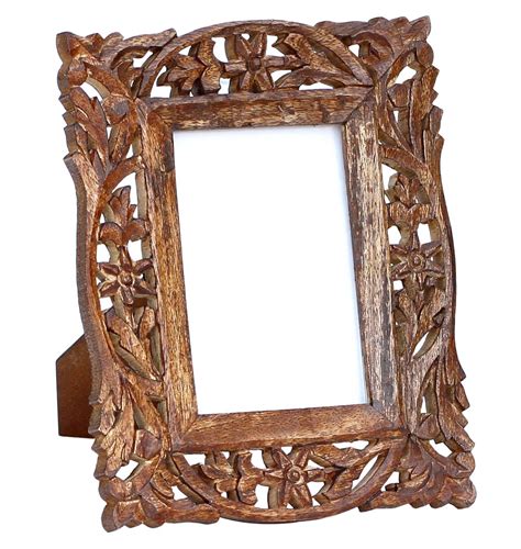 Wholesale 4x6 Inches Brown Picture Frame In Bulk Hand