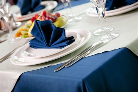 tips  matching  napkin  tablecloth colors dust tex