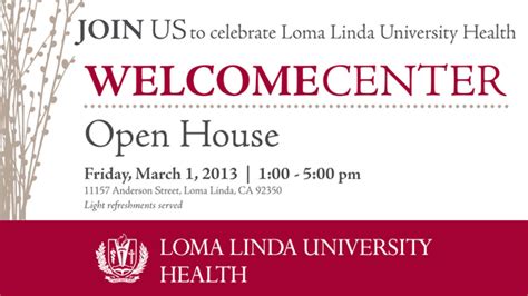 welcome center open house