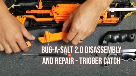 bug  salt  disassembly  repair trigger catch youtube