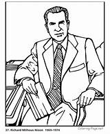 Nixon sketch template