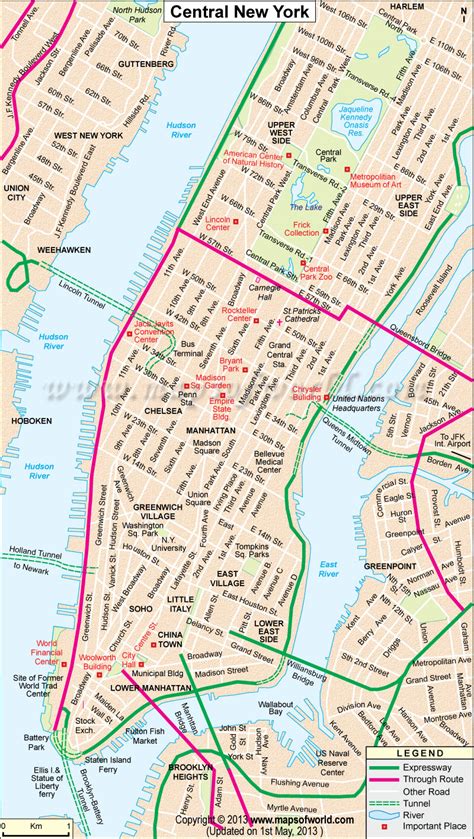 york city maps fotolip