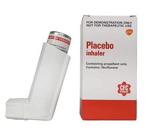 placebo inhaler cfc  lfa  response