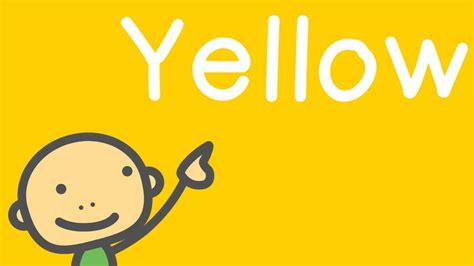 yellow   kids learn  color yellow   kids youtube