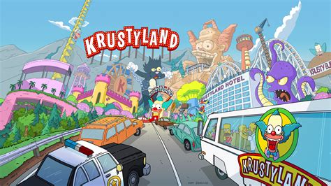 simpsons tapped  krustyland content update wikisimpsons  simpsons wiki