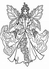 Fairy Coloring Pages Ballerina Getdrawings sketch template