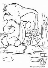 Pooh Heffalump Coloring Pages Disney Colouring Printables Sheets Winnie Book Kids Choose Board Adult Books Colors sketch template