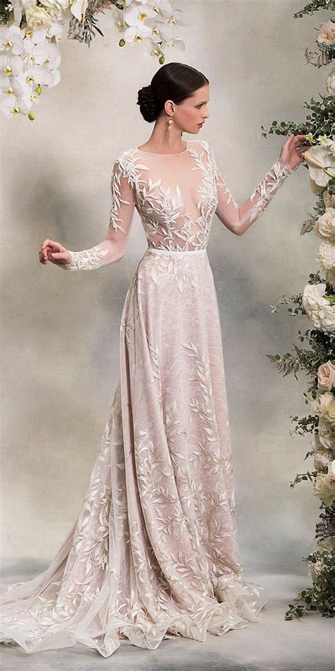 21 illusion long sleeve wedding dresses you ll like wedding dresses guide