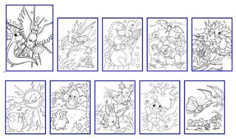 printable pokemon coloring pages    websites