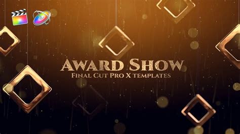 award show design template place