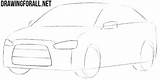 Lancer Mitsubishi Draw Drawingforall Ayvazyan Stepan sketch template