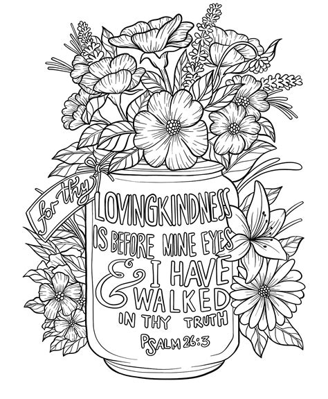freebie friday    colorful scriptures coloring page