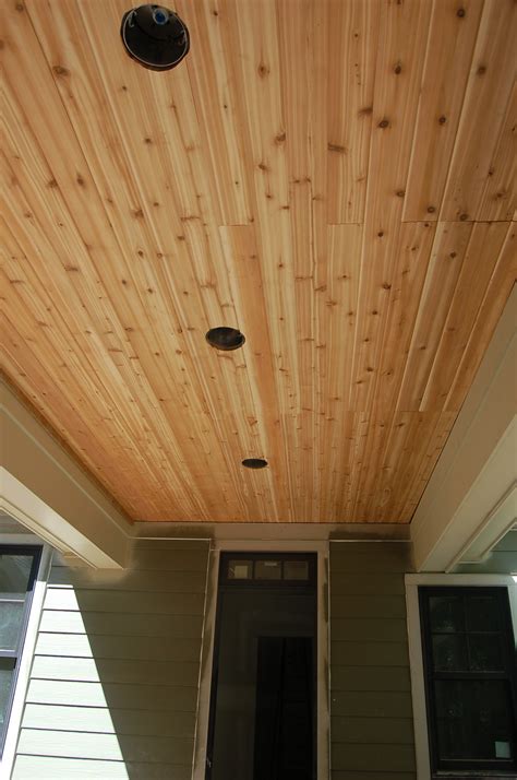 Wood Beadboard Porch Ceiling Shelly Lighting