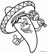 Mayo Cinco Coloring Pages Jalapeno Kids Spanish Drawing Printable Sheets Cool2bkids Mexican Preschoolers Preschool Color Colorear Para Mexico Adult Fiesta sketch template