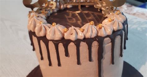 طرز تهیه کیک تولد همسرم😍😍😍😍 ساده و خوشمزه توسط shabnammostafazadeh کوکپد