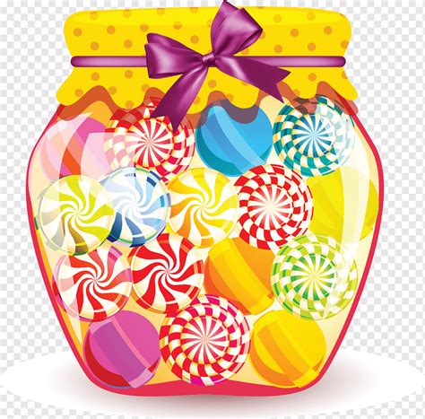 candies jar background shiny colorful decoration png pngwing
