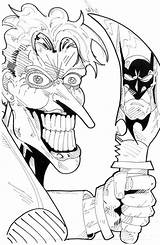 Coloring Pages Joker Scary Clown Knife Pennywise Drawing Horror Creepy Evil Clowns Monsters Color Getdrawings Netart Getcolorings Print Printable Popular sketch template