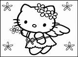 Coloring Pages Kitty Hello Printable Kids Color Valentine Print Recognition Develop Creativity Ages Skills Focus Motor Way Fun sketch template