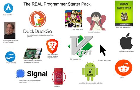 real programmer starter pack rstarterpacks
