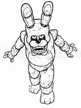 Bonnie Five Nights Bunny Freddys Draw Freddy Drawing Characters Fnaf Para Coloring Pages Pop Colorir Step Artigo Dragoart Desenhar Desenhos sketch template