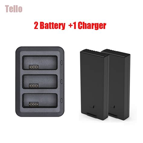 original dji tello battery charging hub pcs mah tello flight battery rechargeable