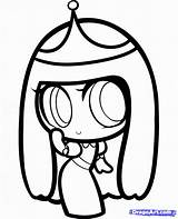 Coloring Pages Adventure Time Cartoon Characters Chibi Network Princess Bubblegum Draw Google Colouring Cute Color Kawaii Kids Comments Ph So sketch template