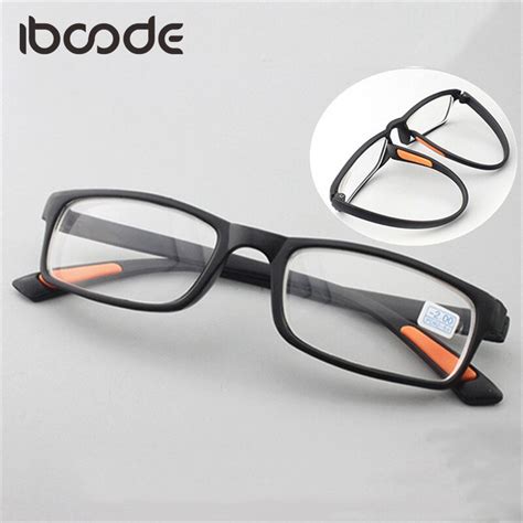 iboode tr90 myopic glasses ultra light flexible myopia eyeglasses women