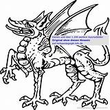 Drachen Dinosaurier Malvorlage Smok Druku Ausmalbild Drache Kolorowanka Walijski Smoki Kolorowanki Smoka Głowa sketch template