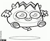 Moshi Monsters Coloring Diavlo Pages Devil sketch template