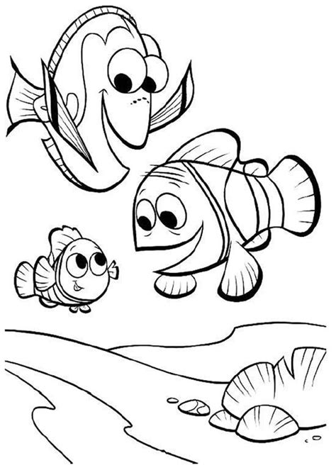coloring pages coloring pages  finding nemo