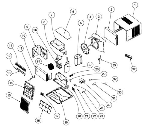 carrier air conditioner parts diagram  wiring diagram