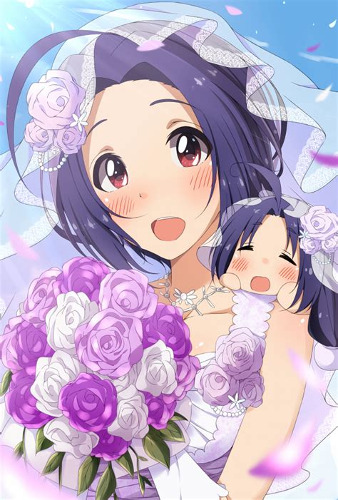 miura azusa and miura san idolmaster and 2 more drawn by hitotsuki