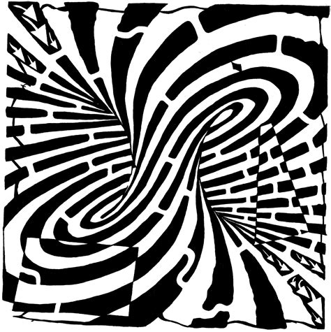 optical illusion coloring pages printable coloring home