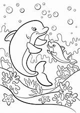 Dieren Allerlei Printen Dolfijnen Kado Dolfijn Dolphins Tekeningen Strik sketch template