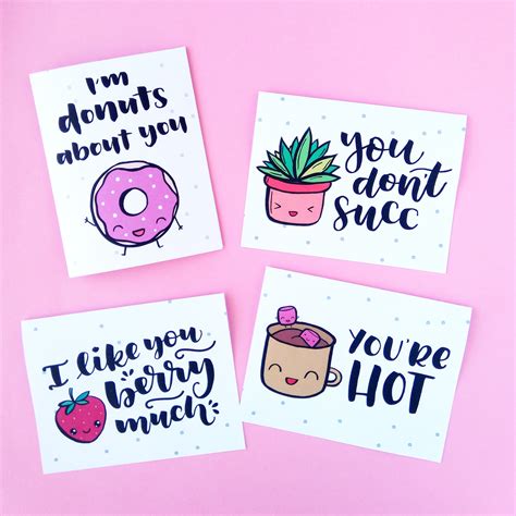 funny printable valentines day cards   shop clementine creative