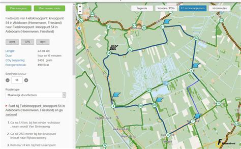 een nieuwe routeplanner actuele fietsroutes en een blogger fietsen