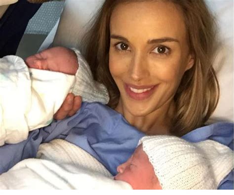 rebecca judd reveals details of her twins births