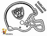 Coloring Football Nfl Helmet Pages Helmets Raiders Oakland 49ers Stencil Logo Printable Drawing Clipart State Cliparts Ohio Kids Print Clip sketch template