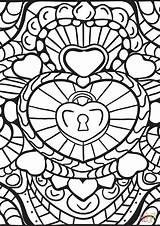 Coloring Pages Abstract Patterns Heart Colorama Printable Colouring Print Mandala Geeksvgs Book Color Adults Getcolorings Drawing Categories sketch template